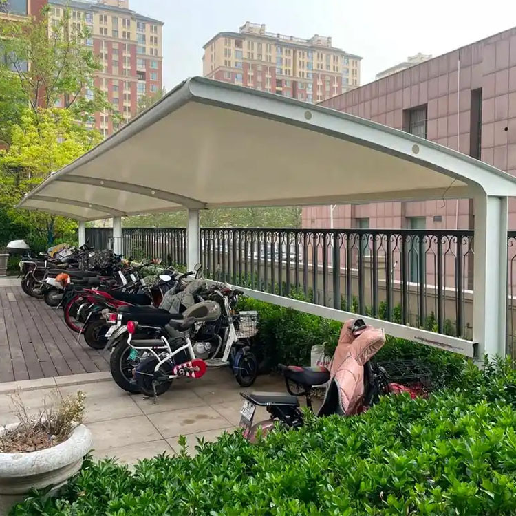 赤水市膜结构电动车棚